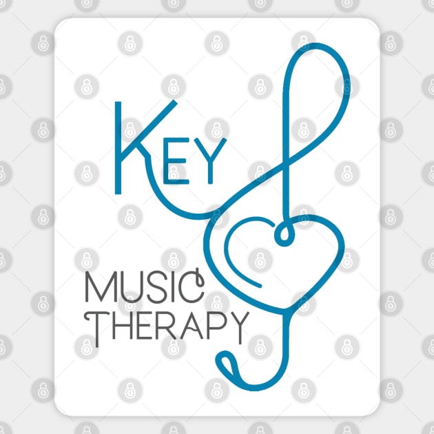 Key Music Therapy Magnet by StarsHollowMercantile